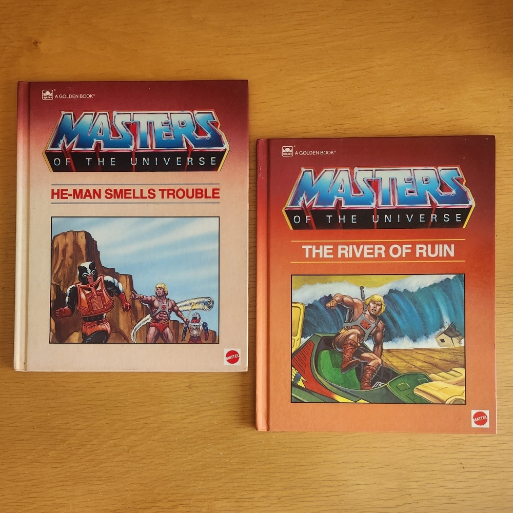He Man Masters of the Universe #3, #4 - 1985 Books (Lot of 2)
